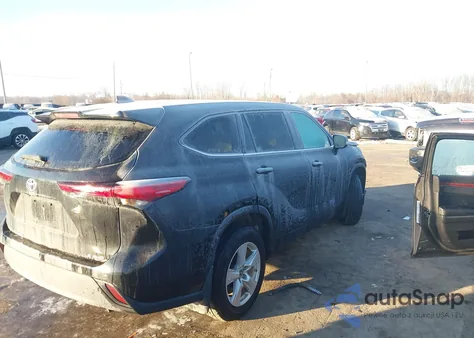 2022 Toyota Highlander Le из США, поврежденный, VIN 5TDBZRBH3NS221425